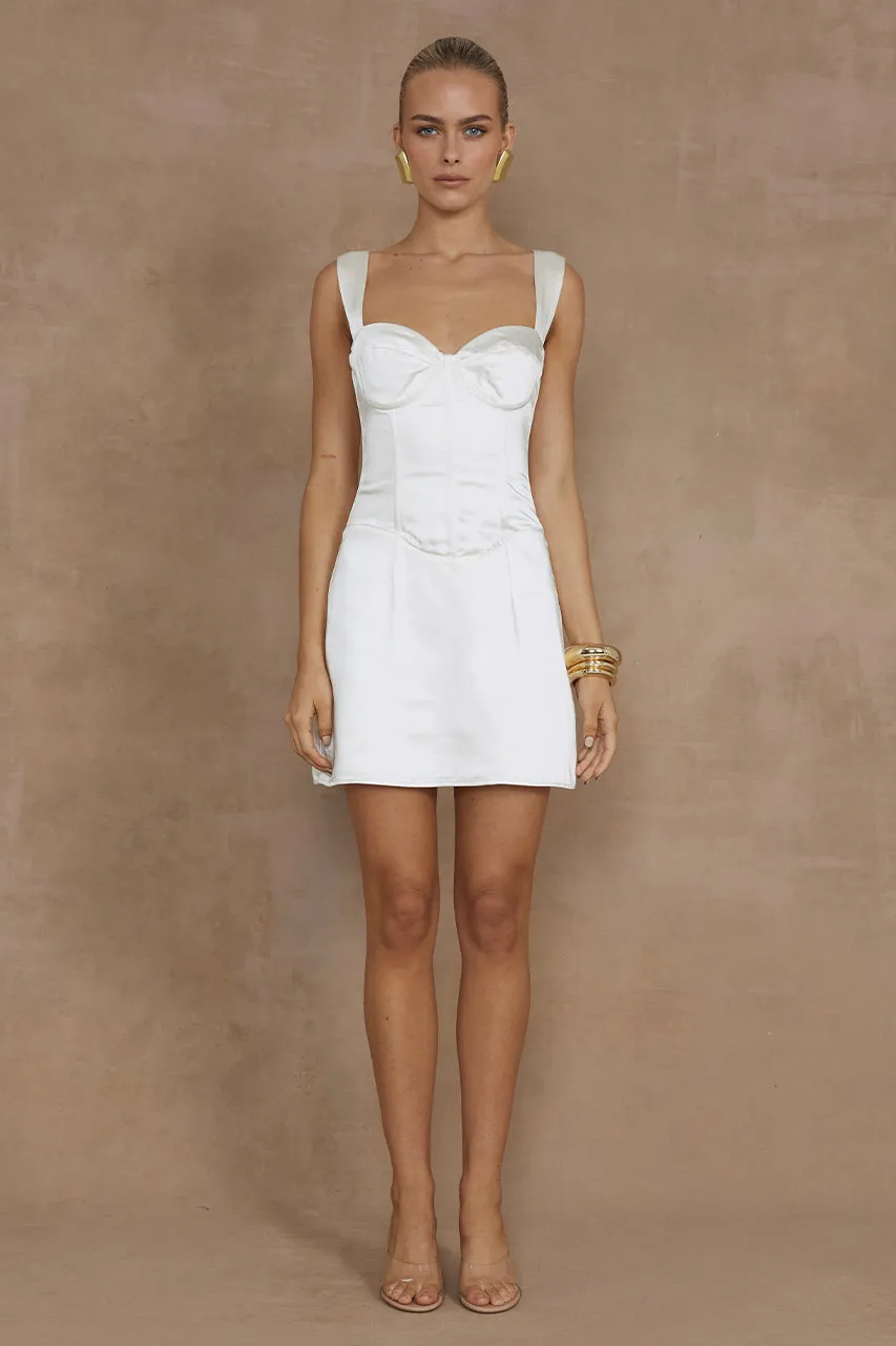 OURA MINI DRESS - WHITE sold by Runaway The Label