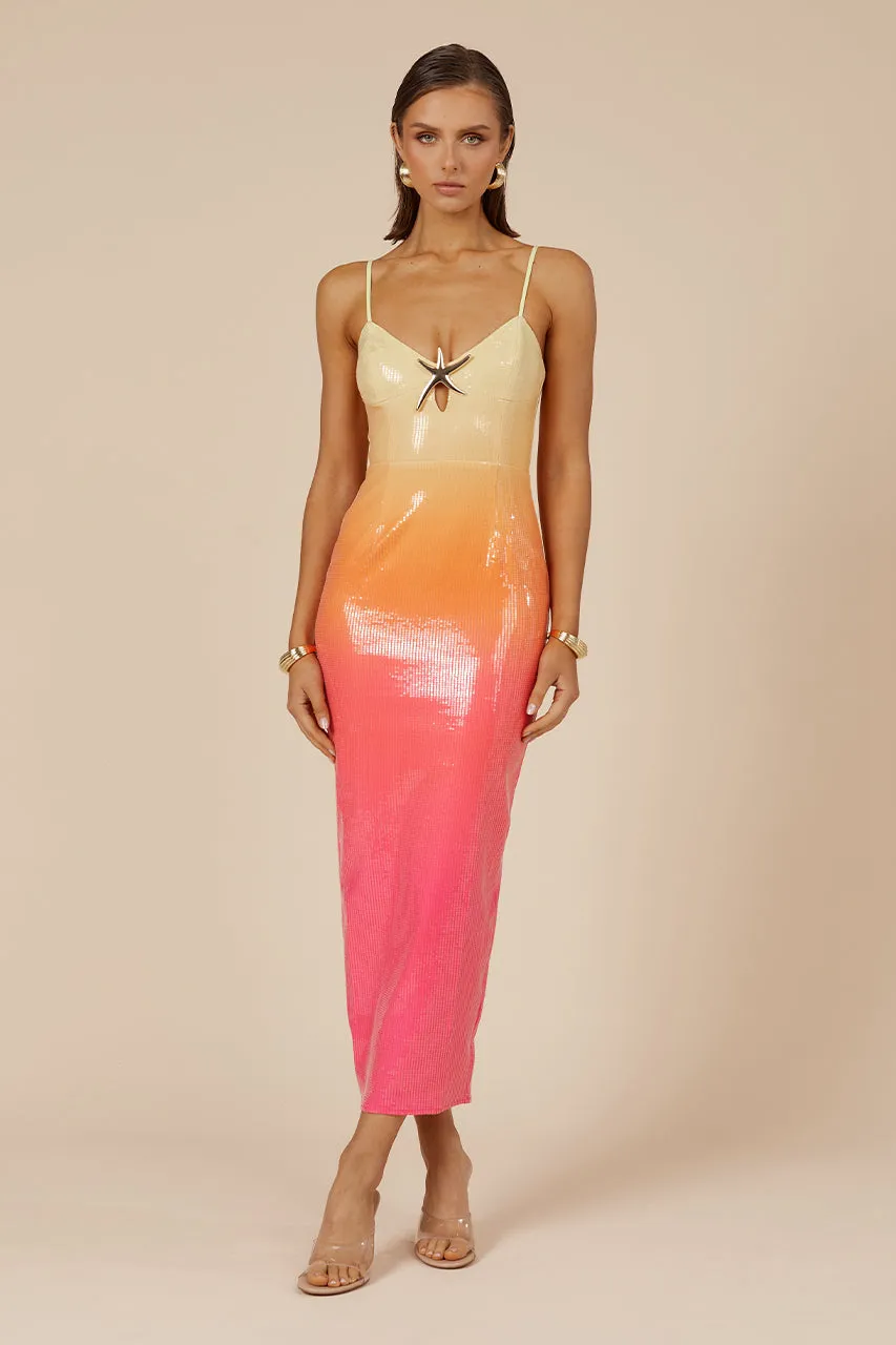 BENITO MIDI DRESS - TROPICAL sold by Runaway The Label product image thumbnail 4