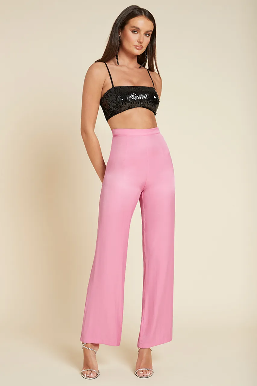 LOLA CROP TOP - BLACK sold by Runaway The Label product image thumbnail 5