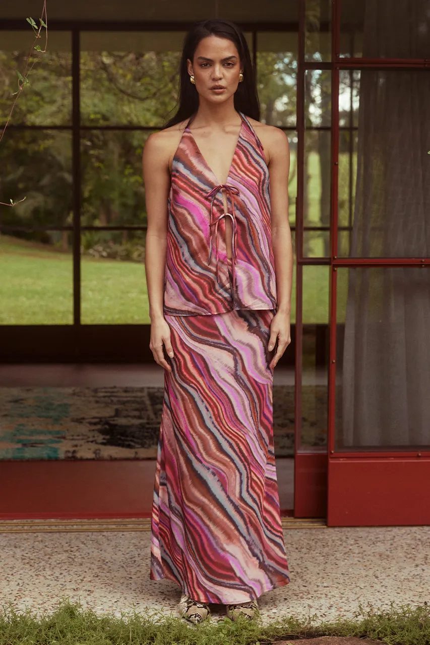 APOSTLE MAXI SKIRT - APOSTLE PRINT sold by Runaway The Label product image thumbnail 3