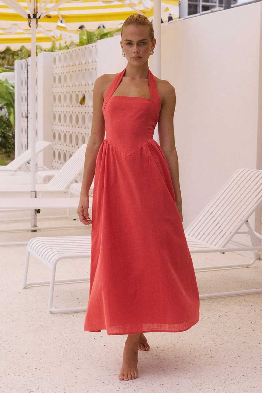 LOCKLEA MIDI DRESS - JAFFA sold by Runaway The Label product image thumbnail 2