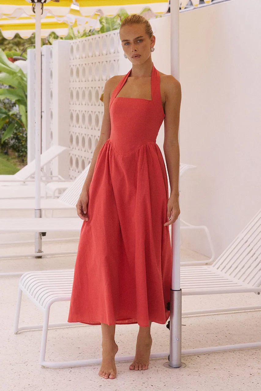 LOCKLEA MIDI DRESS - JAFFA sold by Runaway The Label