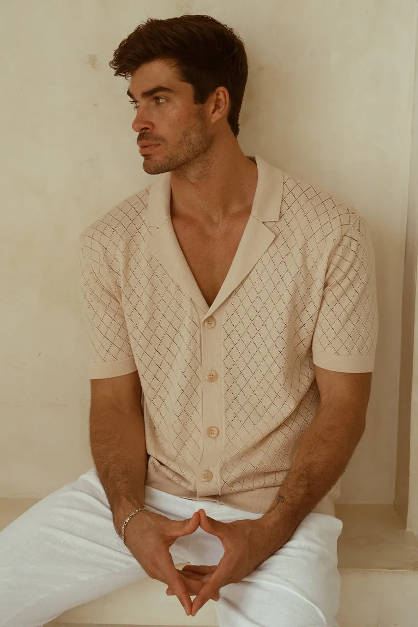 BILLIE SHIRT - SAND sold by Runaway The Label