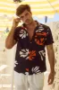 PARADISO SHIRT - BLACK FLORAL sold by Runaway The Label
