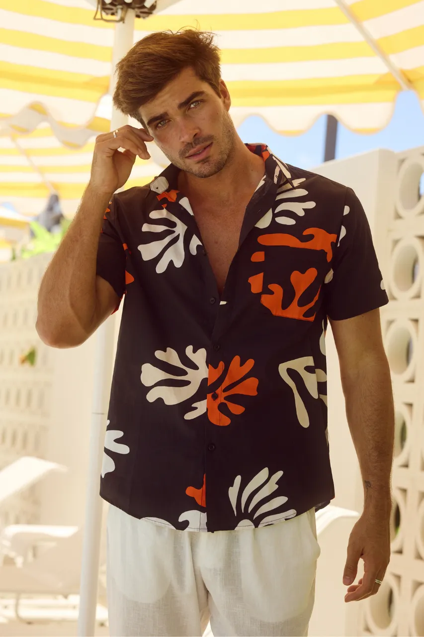 PARADISO SHIRT - BLACK FLORAL sold by Runaway The Label product image thumbnail 4