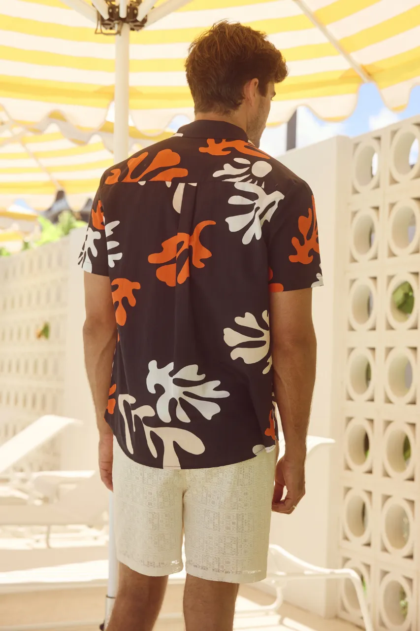 PARADISO SHIRT - BLACK FLORAL sold by Runaway The Label product image thumbnail 2