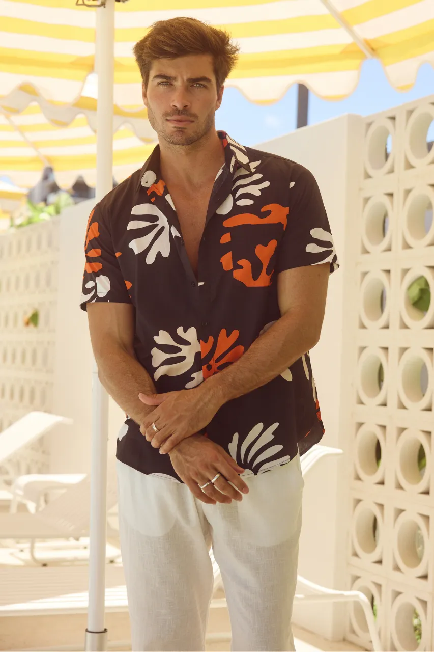 PARADISO SHIRT - BLACK FLORAL sold by Runaway The Label product image thumbnail 5