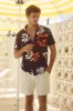 PARADISO SHIRT - BLACK FLORAL sold by Runaway The Label