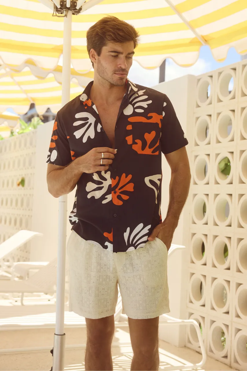 PARADISO SHIRT - BLACK FLORAL sold by Runaway The Label product image thumbnail 3