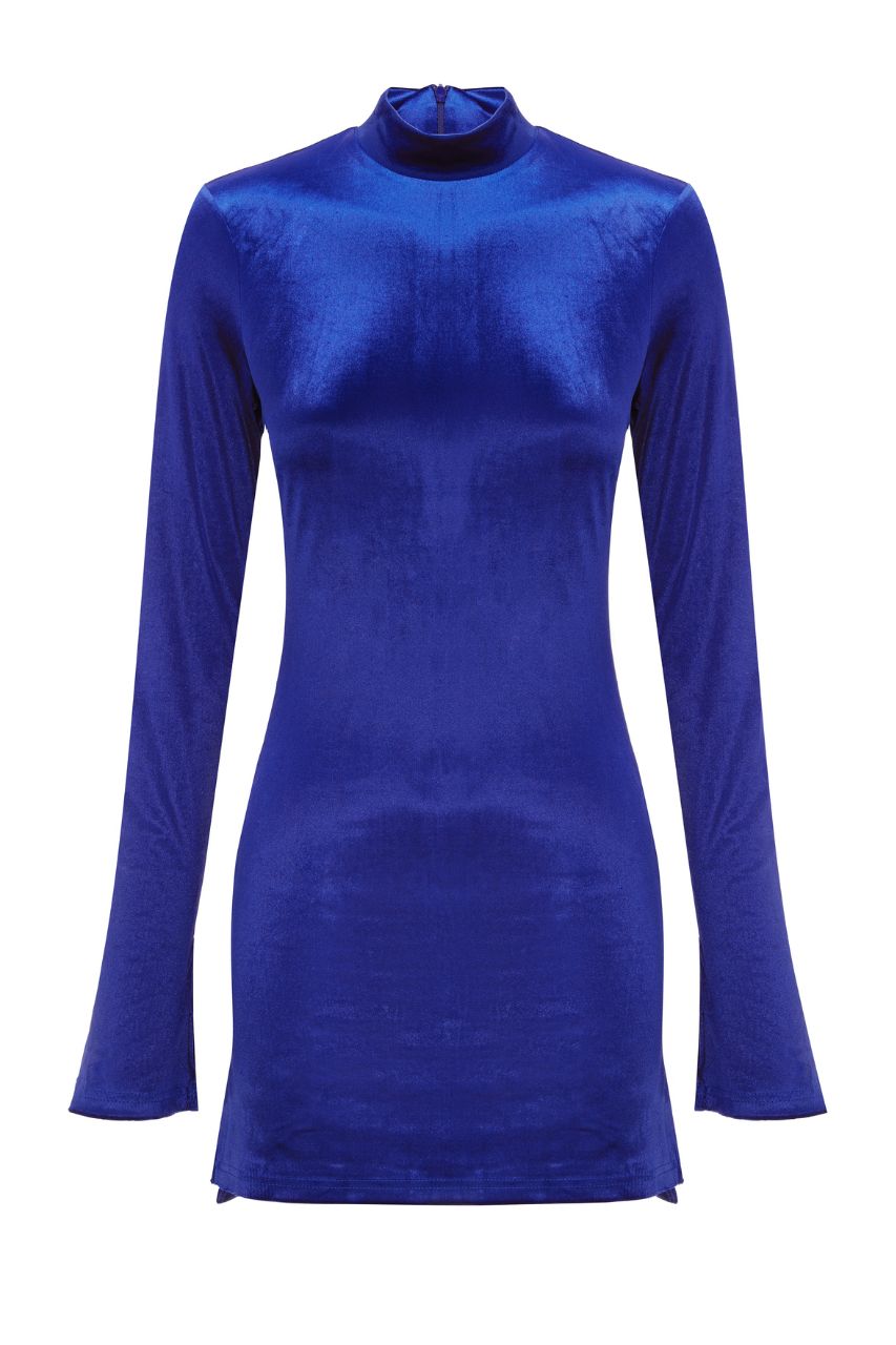 MARIE MINI DRESS - ROYAL sold by Runaway The Label product image thumbnail 5