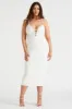THE CUTOUT MIDI DRESS - WHITE sold by Runaway The Label