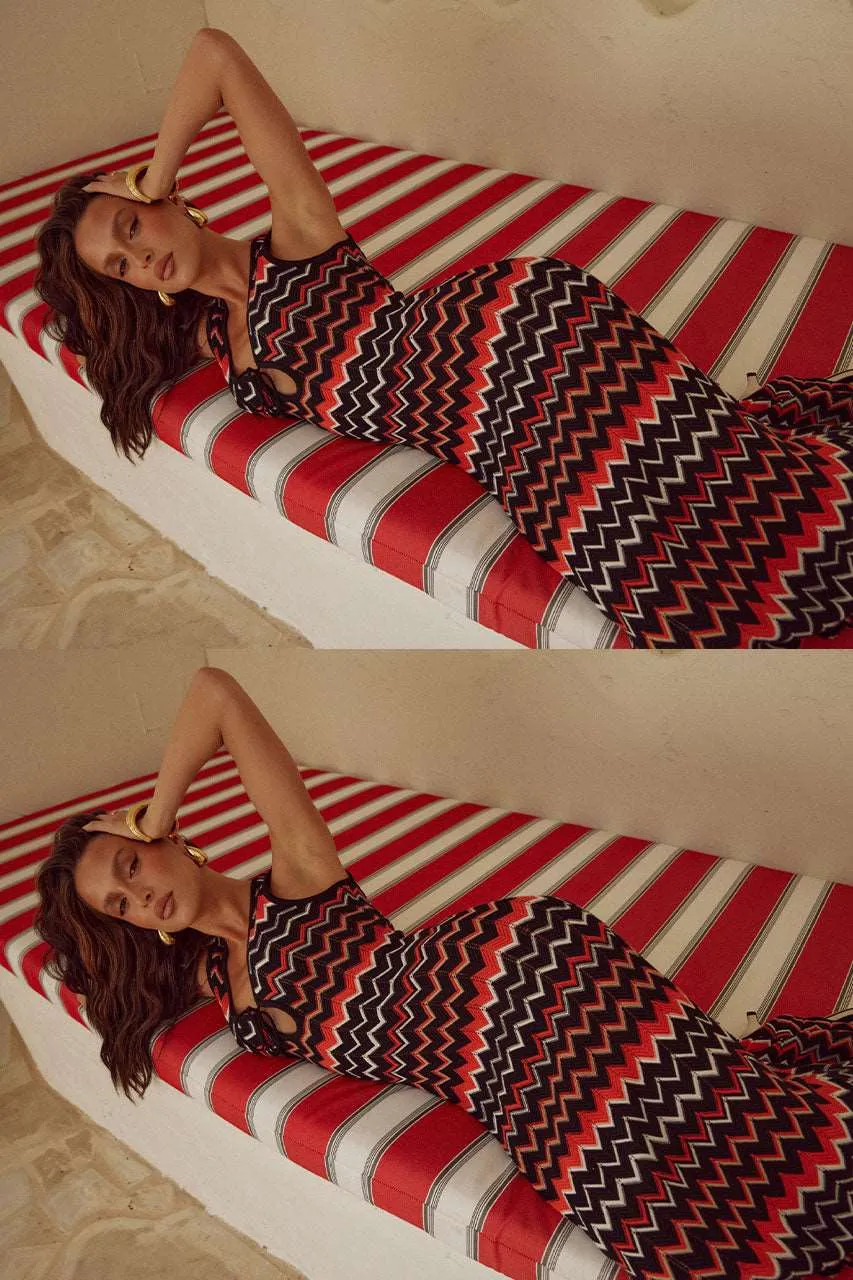 ANDREA MAXI DRESS - JAFFA COMBO sold by Runaway The Label product image thumbnail 4