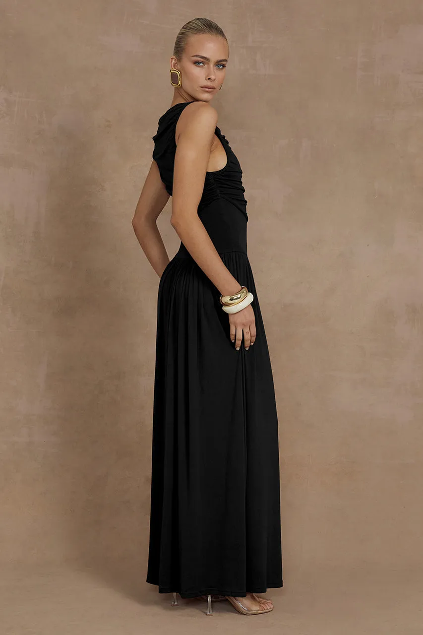 NALLA MAXI DRESS - BLACK sold by Runaway The Label product image thumbnail 2