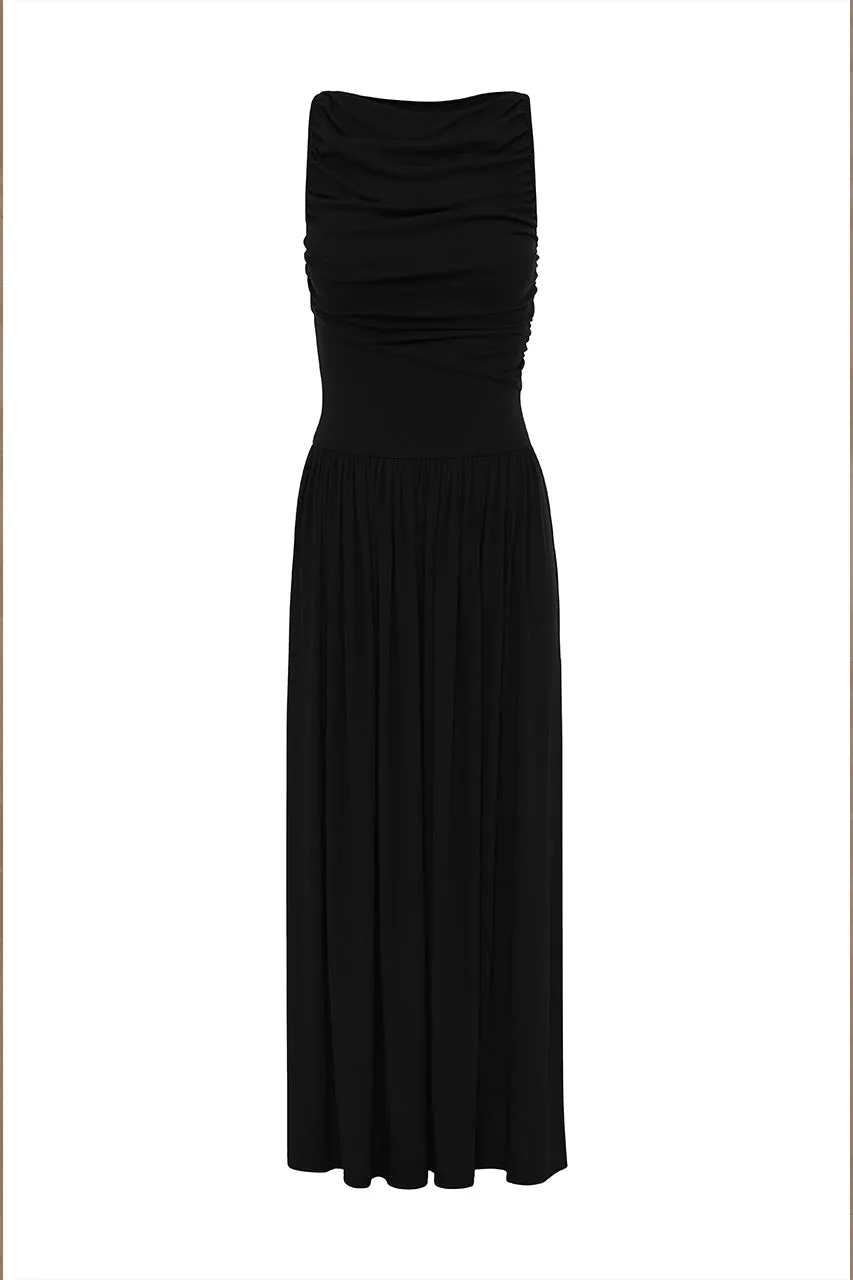 NALLA MAXI DRESS - BLACK sold by Runaway The Label product image thumbnail 5