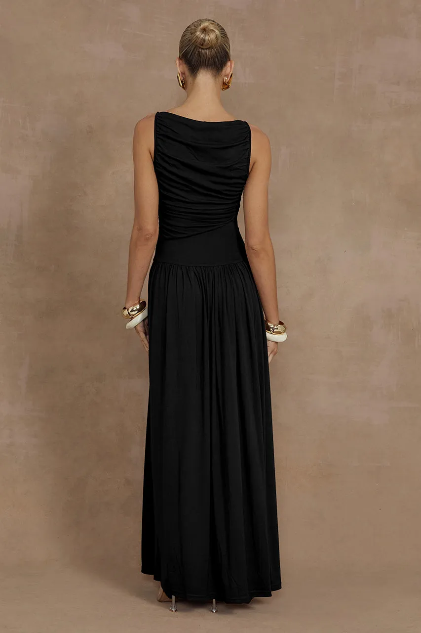 NALLA MAXI DRESS - BLACK sold by Runaway The Label product image thumbnail 3
