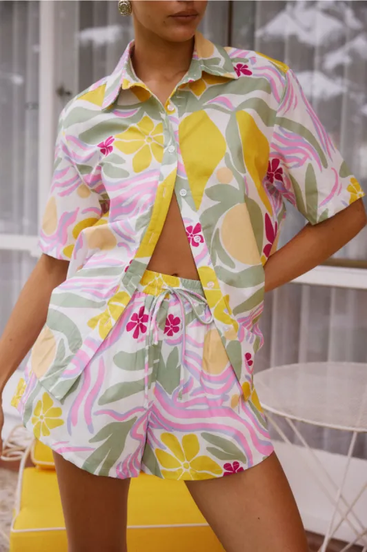 AVELINE SHIRT - AVELINE PRINT sold by Runaway The Label