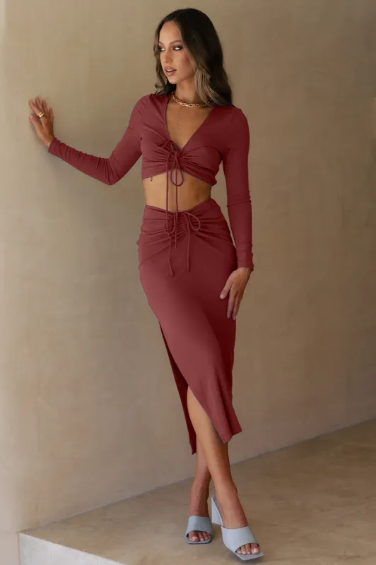 Dominica Top - Cinnamon sold by Runaway The Label