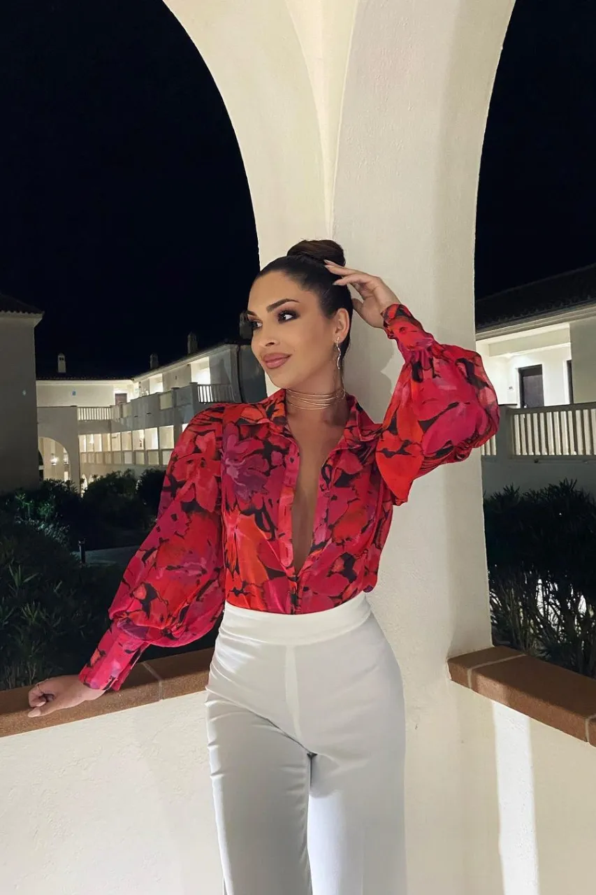 FLEETWOOD BLOUSE - PINK ROMANCE sold by Runaway The Label product image thumbnail 4