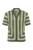 THEO KNIT SHIRT - KHAKI/SAND sold by Runaway The Label