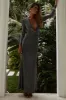 AMARA MAXI DRESS - GUNMETAL sold by Runaway The Label