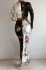 JACI MIDI DRESS - WHITE/BLACK sold by Runaway The Label