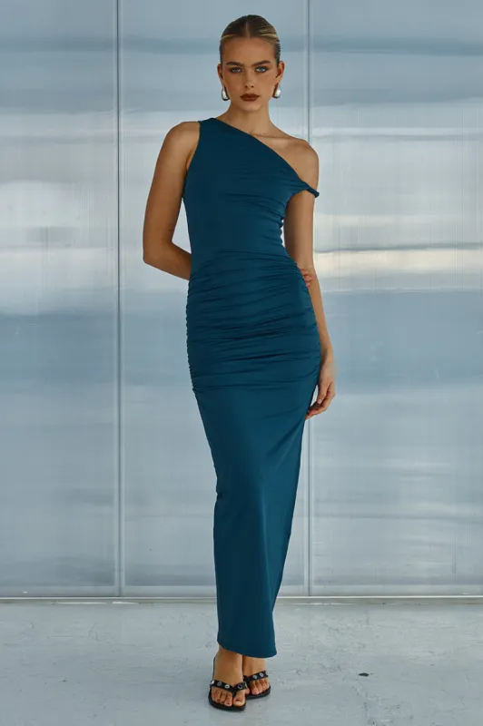 KARMINA MIDI DRESS - STEEL sold by Runaway The Label