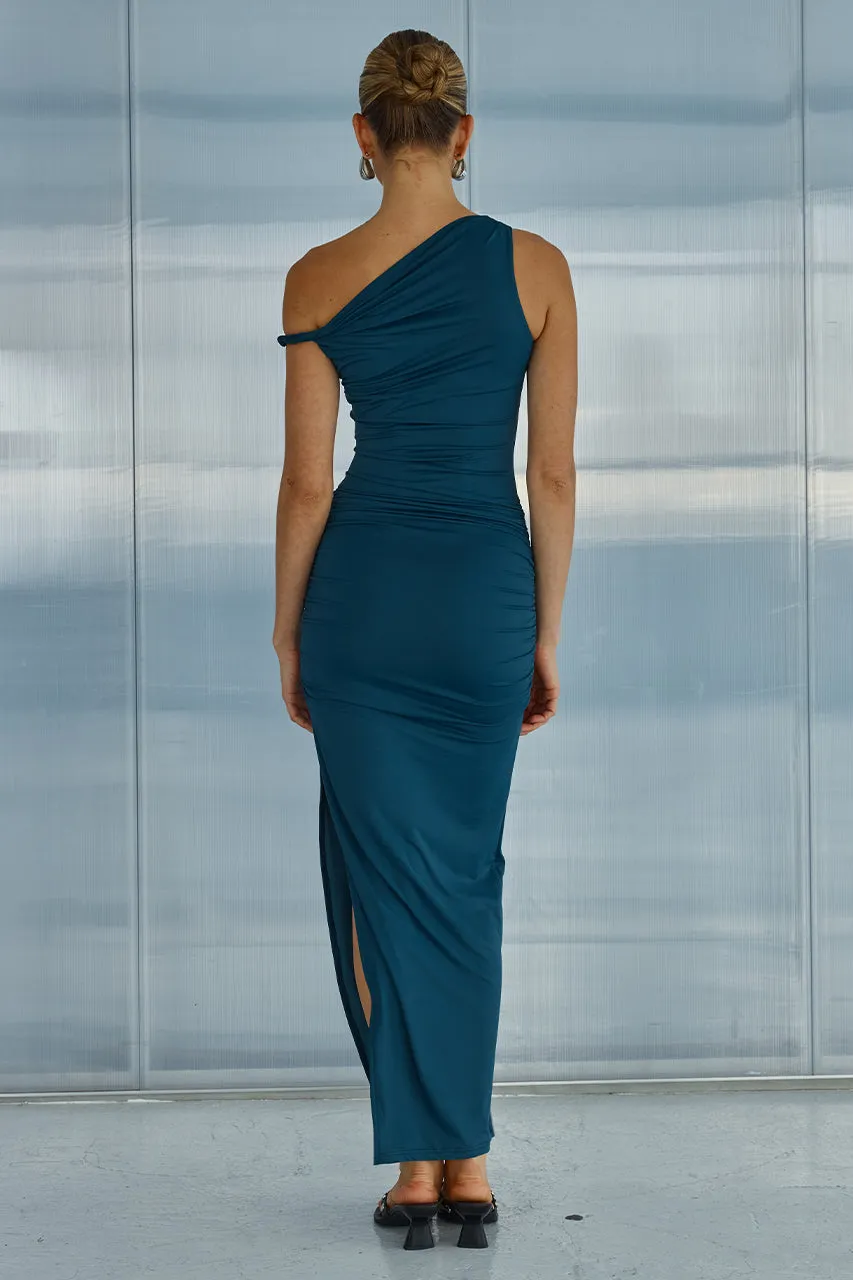 KARMINA MIDI DRESS - STEEL sold by Runaway The Label product image thumbnail 2