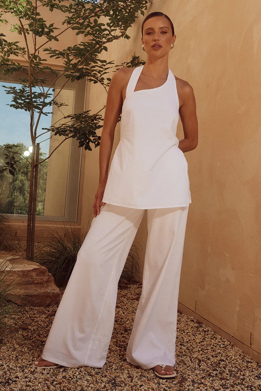 SAPHIRA PANT - WHITE sold by Runaway The Label