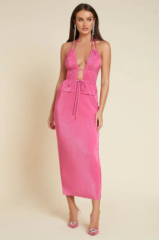 DIVINITY MIDI DRESS - ORCHID sold by Runaway The Label