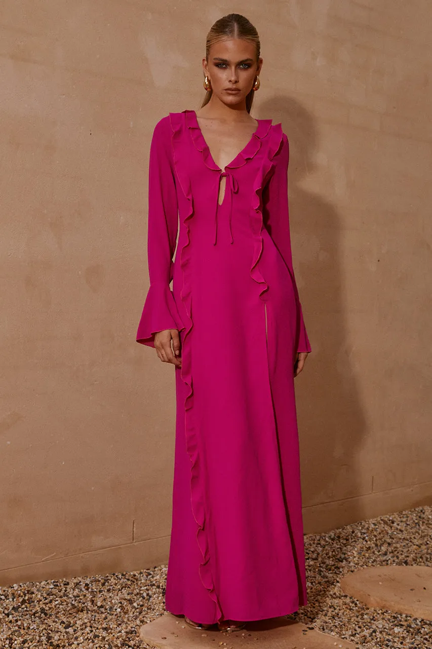 OXANA L/S DRESS - PINK sold by Runaway The Label product image thumbnail 3