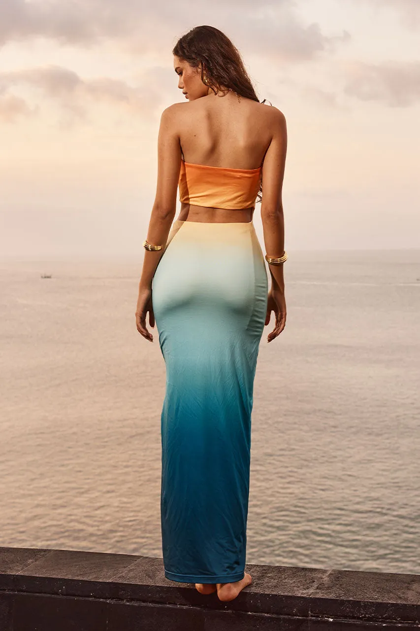 ALEO MIDI DRESS - PINA COLADA sold by Runaway The Label product image thumbnail 2