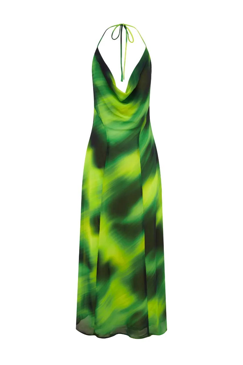 ANISSA MAXI DRESS - LOTUS PRINT sold by Runaway The Label product image thumbnail 5