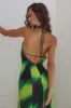 ANISSA MAXI DRESS - LOTUS PRINT sold by Runaway The Label