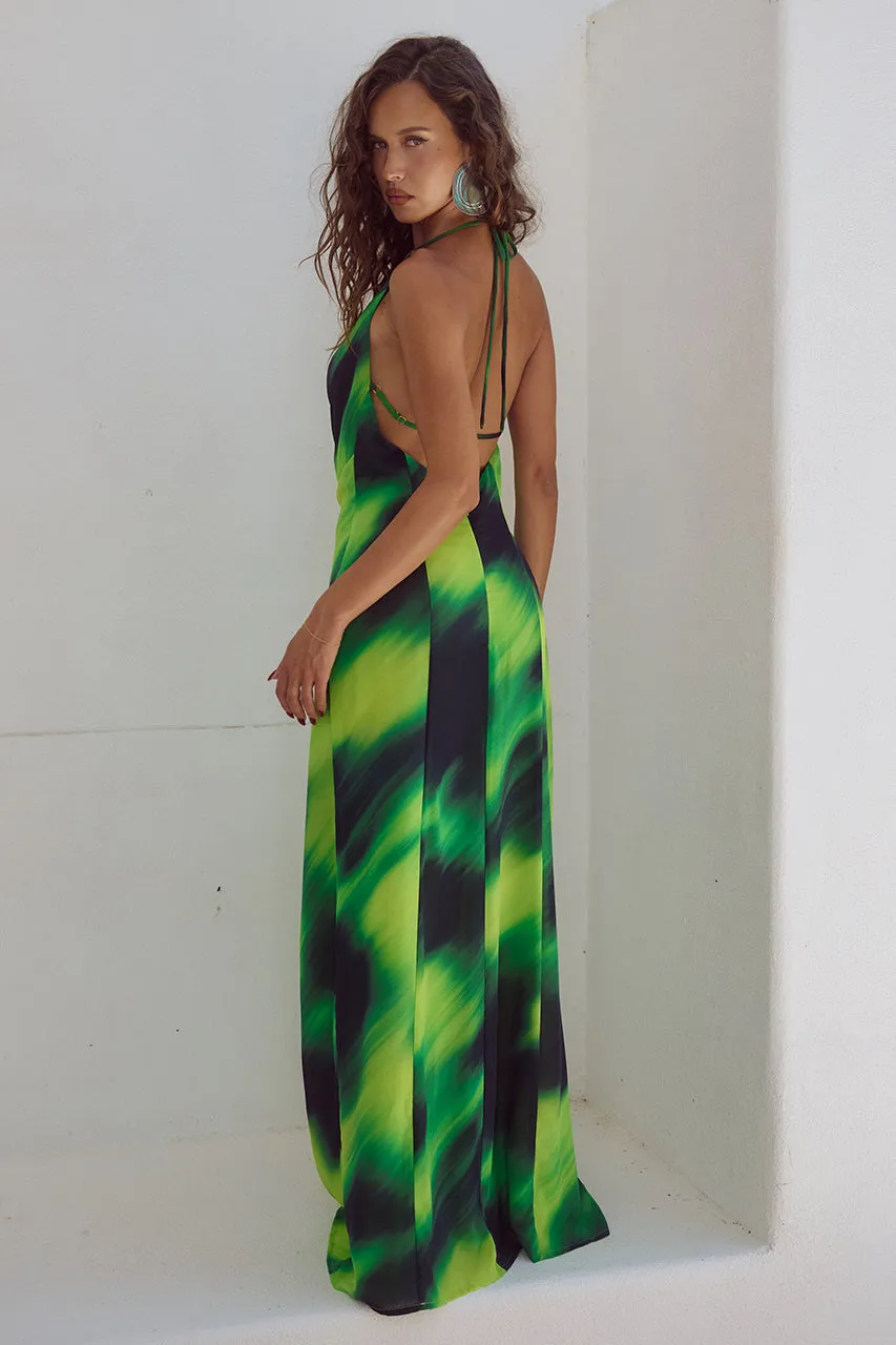 ANISSA MAXI DRESS - LOTUS PRINT sold by Runaway The Label product image thumbnail 2