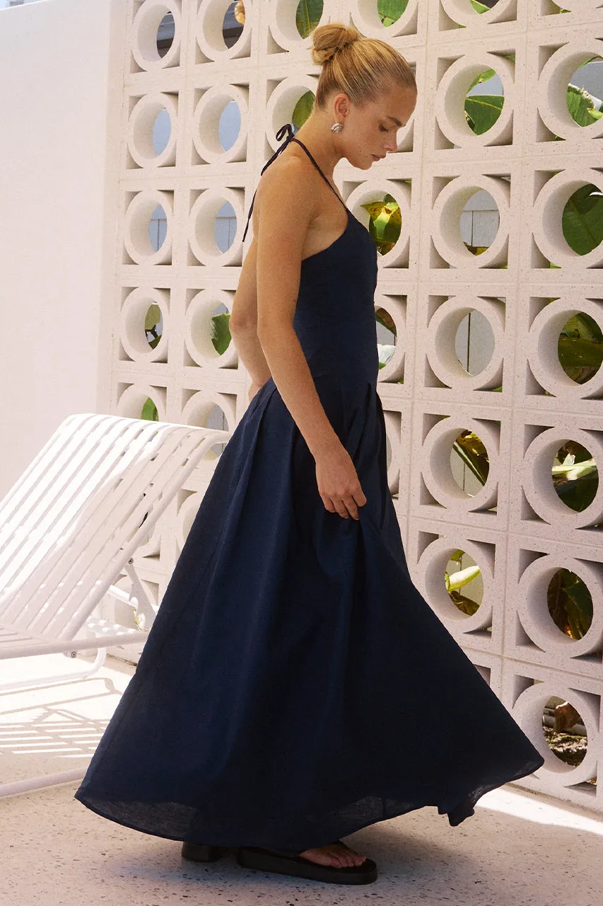BRIONNI MAXI DRESS - NAVY sold by Runaway The Label product image thumbnail 2