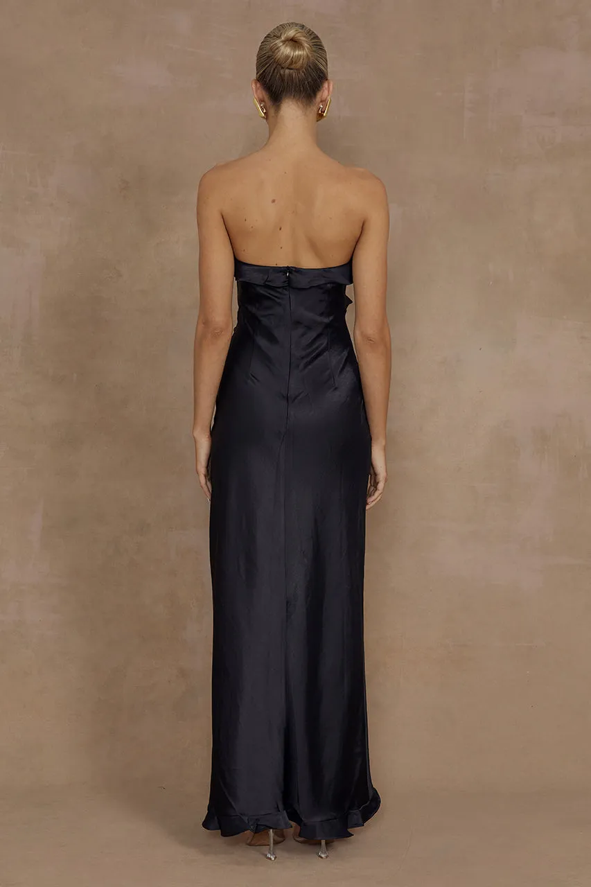 LORENA MAXI DRESS - BLACK sold by Runaway The Label product image thumbnail 2