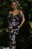 NUOVO MAXI DRESS - BLACK BOTANICA sold by Runaway The Label