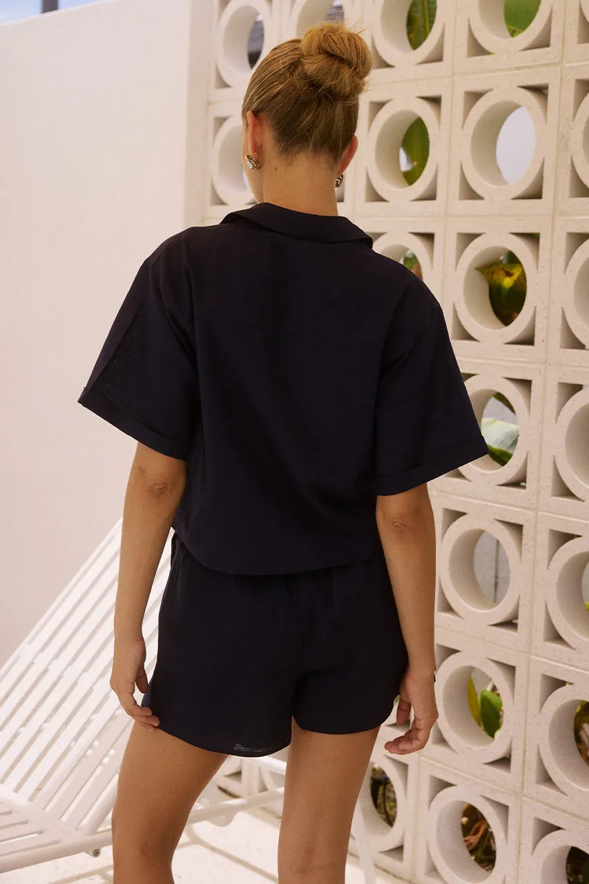 BRIONNI SHIRT - BLACK sold by Runaway The Label product image thumbnail 2