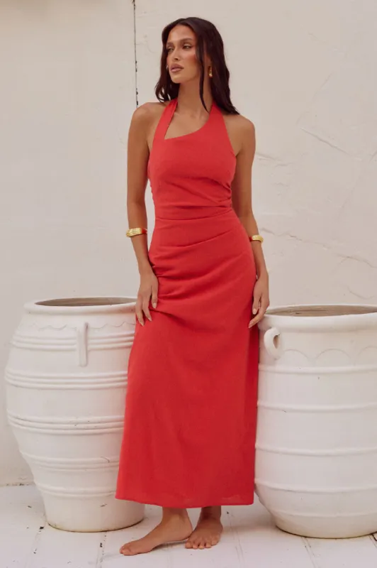 knee length dresses for ladies Damson Madder Saffy Midi Dress