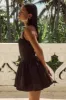 SABINE MINI DRESS - BLACK sold by Runaway The Label
