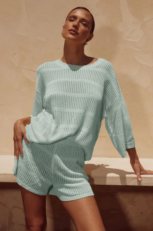 SAMIA TOP - SAGE sold by Runaway The Label