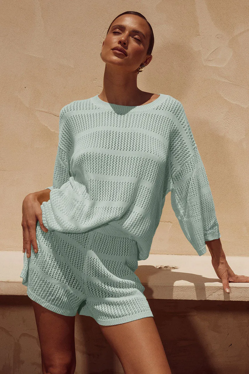 SAMIA TOP - SAGE sold by Runaway The Label