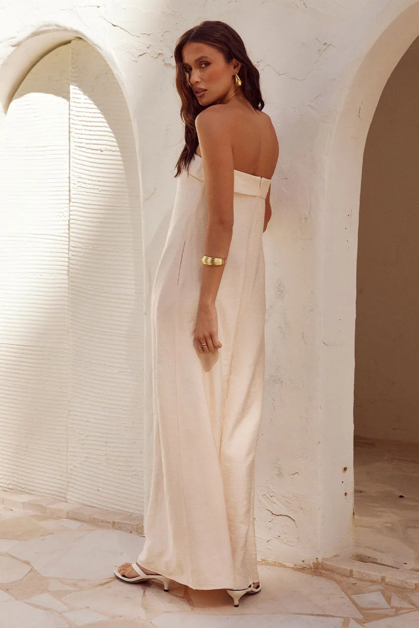 SAPHIRA MAXI DRESS - STONE sold by Runaway The Label product image thumbnail 2