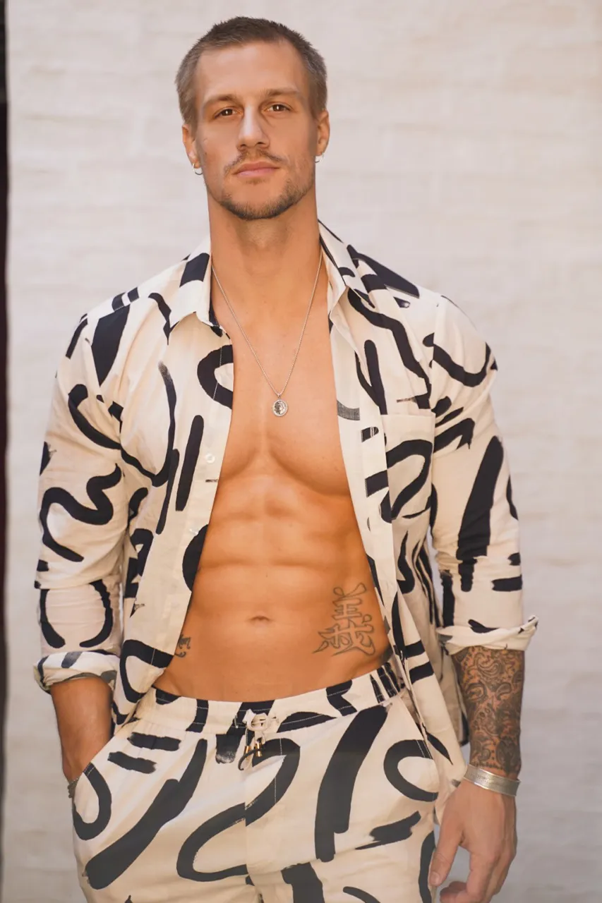 MEN'S L/S SHIRT - YORK SAND sold by Runaway The Label product image thumbnail 3