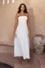 ADELE LONG MIDI DRESS - WHITE sold by Runaway The Label