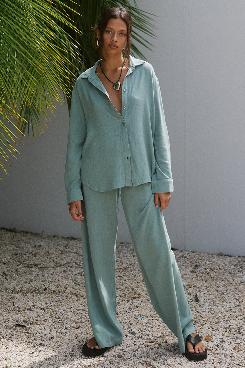 KIANA PANT - SAGE sold by Runaway The Label product image thumbnail 3