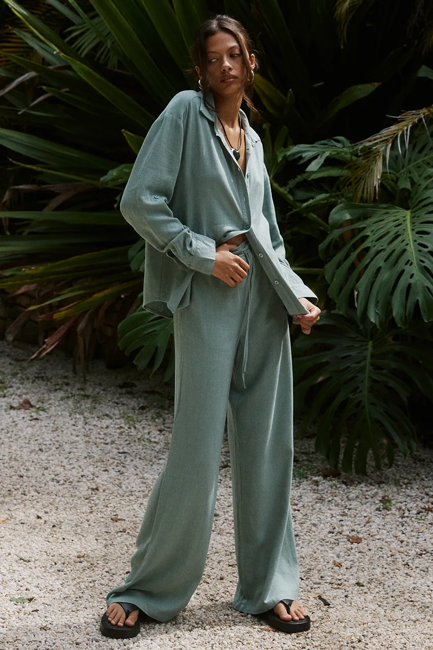 KIANA PANT - SAGE sold by Runaway The Label