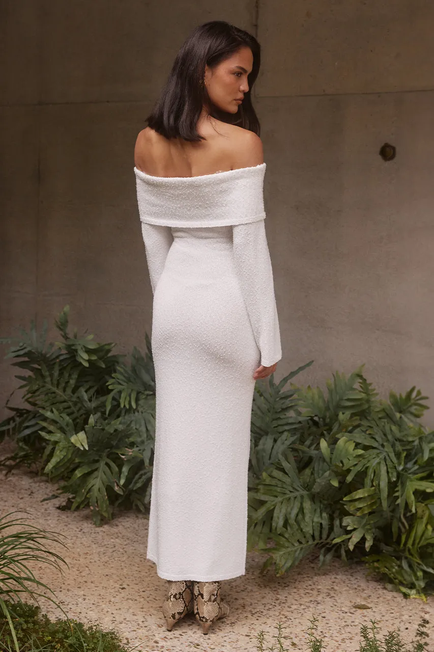 ESTIE MIDI DRESS - WHITE sold by Runaway The Label product image thumbnail 2