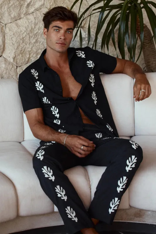 BRIXTON SHIRT - BLACK sold by Runaway The Label