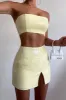 THE SEQUIN SKIRT - BUTTER sold by Runaway The Label
